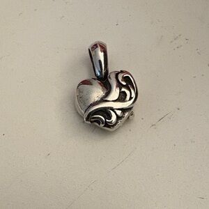 Chrome hearts Silver Heart Pendant